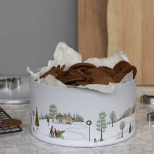 Vinter Kakebokssett 22x12/20x10 cm Arctic Ice/Woodrose