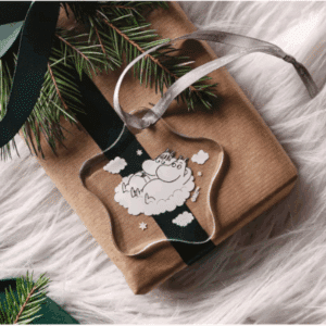 Mummi Glass Dekor snorkfrøken 8 cm.