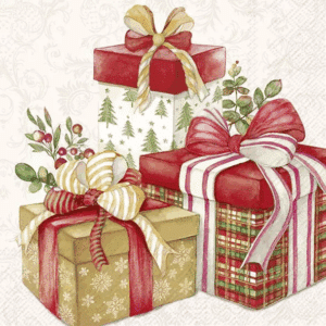 Lunsj Serviett, Presents From Santa