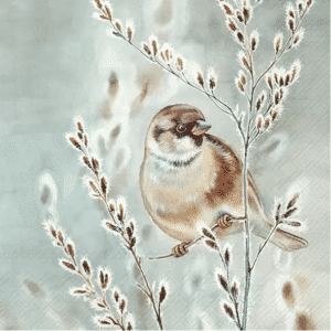 Cocktailservietter Winter Melody