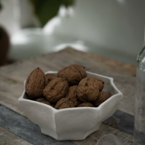 Skål d12,3 h5cm naturvit