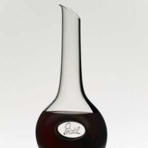 Håndlaget glasskaraffel fra Riedel.