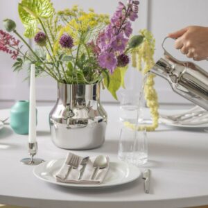 Dorotea vase 18x19,5 cm blankt