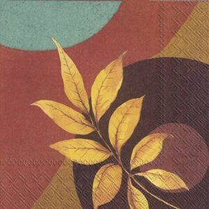 LUNSJ SERVIETT GEO LEAVES, Høst