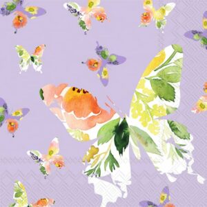 LUNSJ SERVIETT PAPILLON LILAC Vår/Sommer
