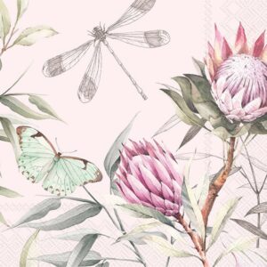 Layana Rose Lunch serviett, Sommer