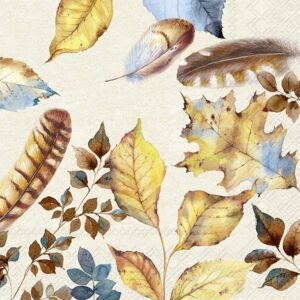 Lunsj Serviett Ihr A Piece Of Nature Cream, Høst