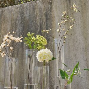 Vase Klar, sylinder 10x15cm