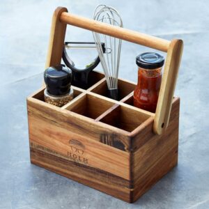 Holder med 6 rom 25x14x22 cm akasietre