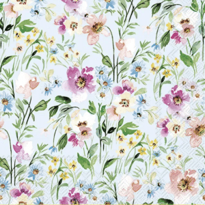 Lunsj Serviett Beauty Of Spring Light Blue, Vår/Sommer