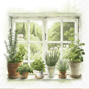 Lunsj Serviett Homegrown Herbs, Vår/sommer