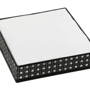 Serviettholder Sort Metall Lunch