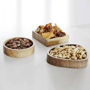 WOOD BOX CIRCLE EIK NATUR 11 CM