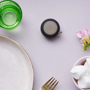 aGO mini høytaler Svart