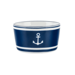 Maritim Bolle 8,5cm Anker m/ hvitt Bånd