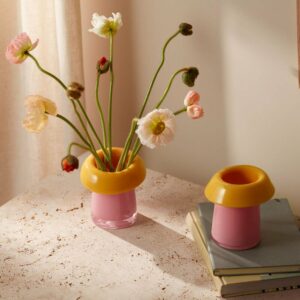 Soma vase 16,5 cm pink/orange