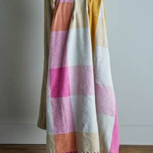 Pledd 160x130cm, Hadley-pledd, resirkulert bomull