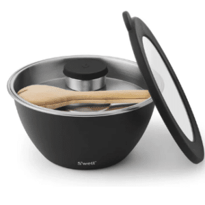 Salatbolle sett 5,5L, Black Onyx