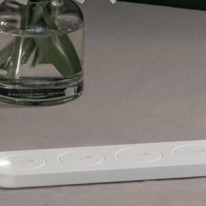 Oppladbar LED-Base USB-C 21 cm, hvit