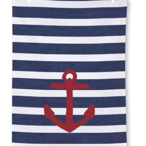 Kjøkkenhåndkle, Anchor Blue
